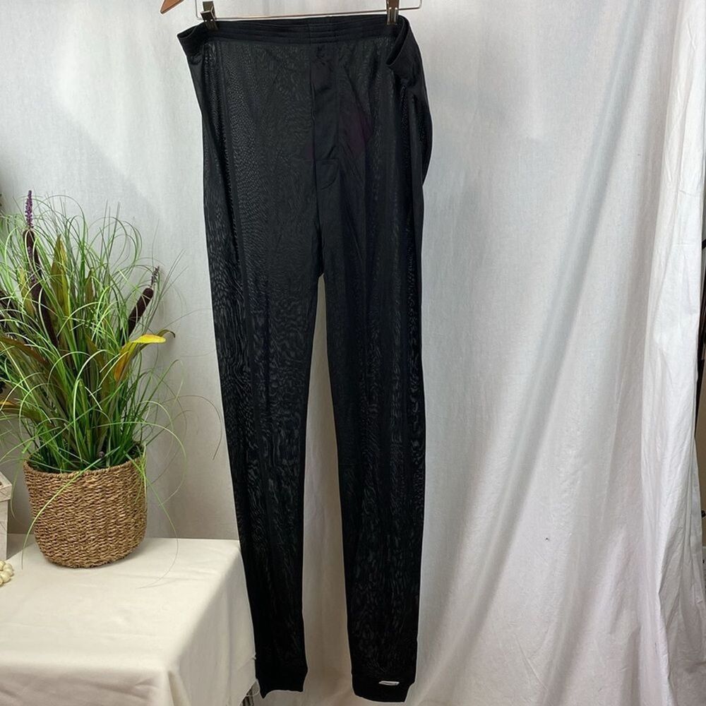 Terramar Black Thermasilk UPF 15 Silk Base Layer Pants NEW XL